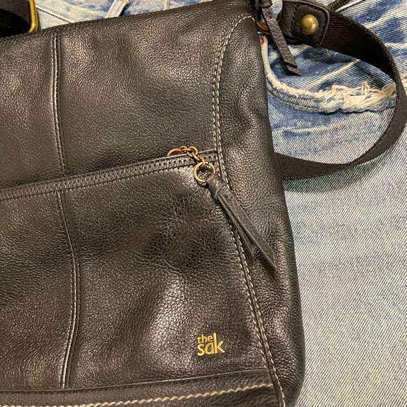 The Sak Crossbody Black Leather handbag - Picture 14 of 15